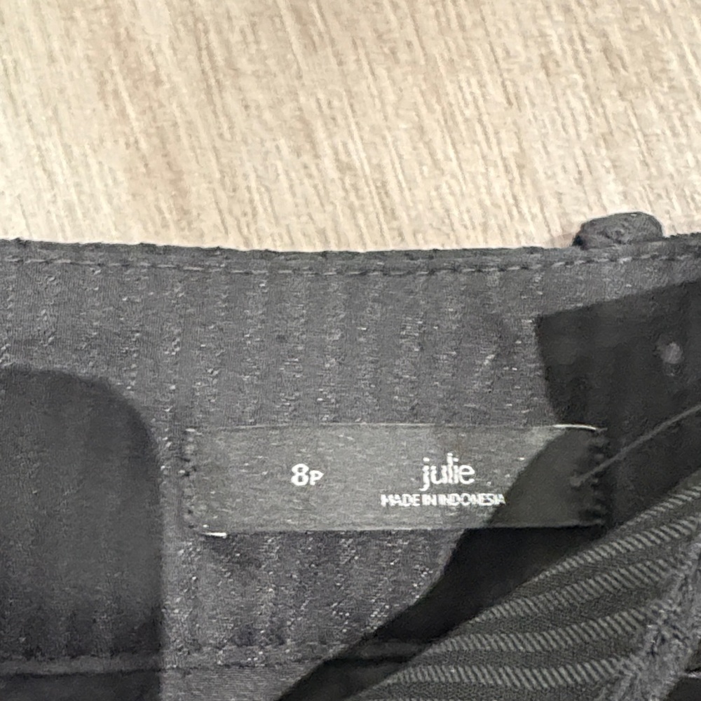 LOFT Textured Black Pants - Picture 6 of 11